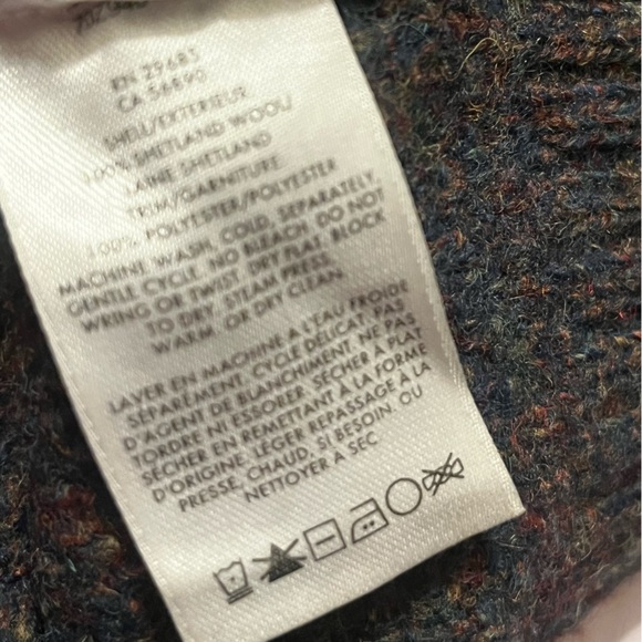 Pendleton Sweater Mens Medium Full Zip Washable Wool Knit Warm Comfort - Picture 8 of 9